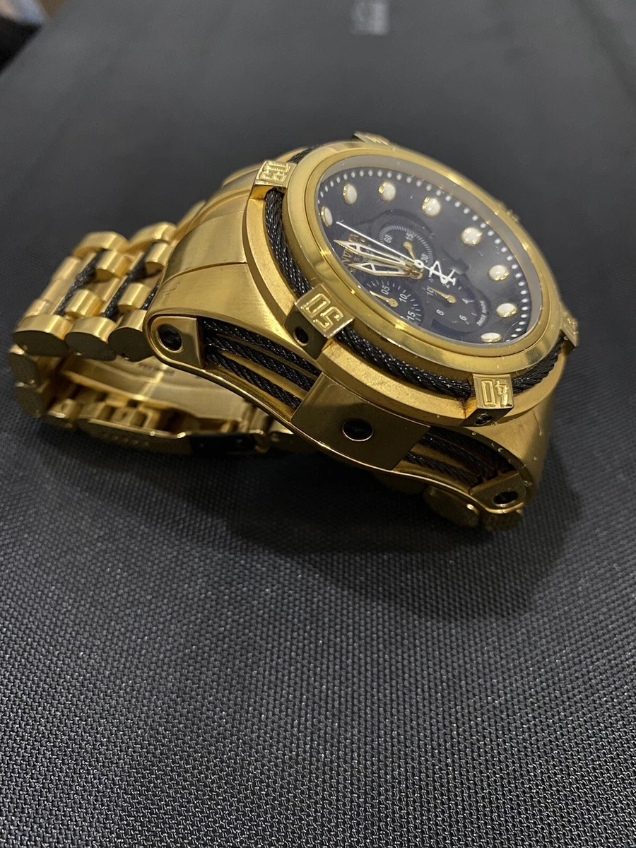 Invicta 12737 Men s Bolt Analog Display Swiss Quartz Watch Gold