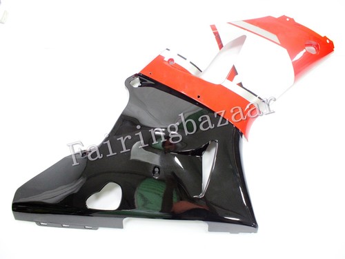 Fit for 2000 2001 YZF R1 Red Black White ABS Injection Drilled Fairing Kit - Foto 4 di 6