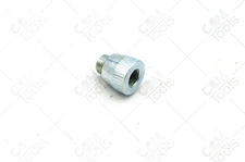 Lincoln 10460 - Button Head Coupler Adapter - 1/8" NPT, MAX 5000 PSI, 7/16" Inch