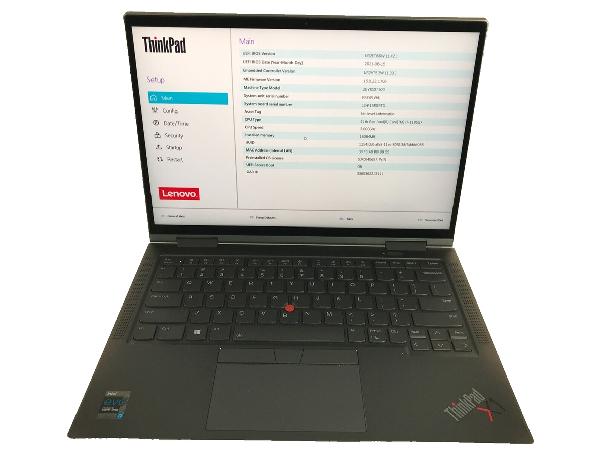 Lenovo ThinkPad X1 Yoga 6th Gen 14