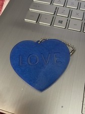Blue Love Handmade Resin Keychain Valentines