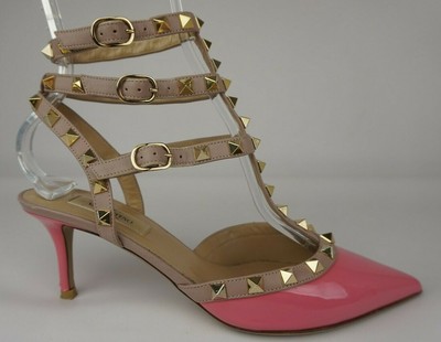 valentino rockstud pointy toe pump