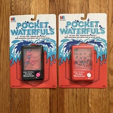 Milton Bradley Pocket Waterfuls Pyramids nuovo con scatola sigillato 2 vintage 1987 pls leggi
