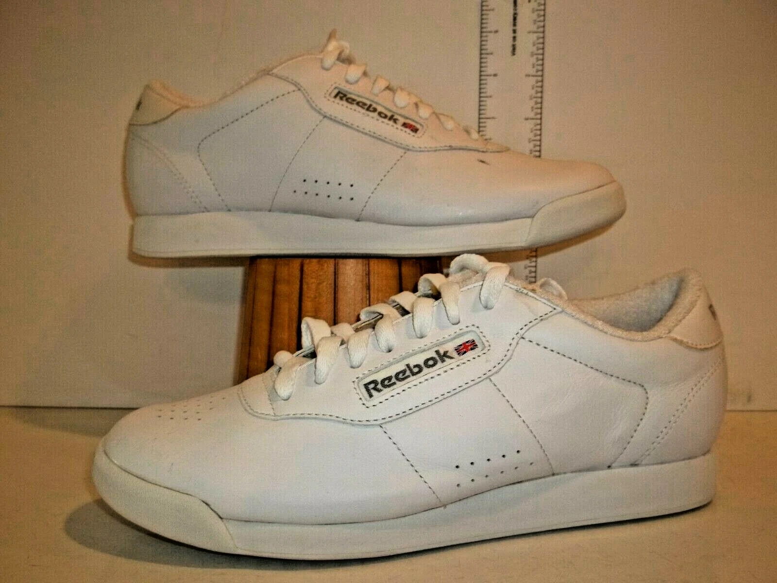 SNEAKER REEBOK CLASSIC PRINCESS BIANCHE TAGLIA 8 #1475