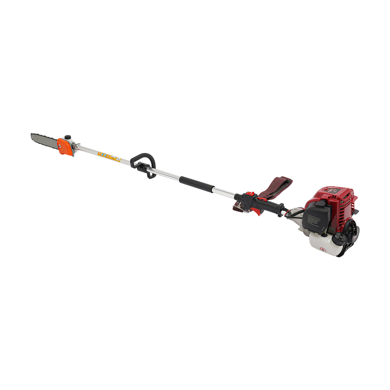 43cc 4 Stroke Gas Pole Saw Chainsaw High Branch Chain Saw w/Extension Pole 1.5m