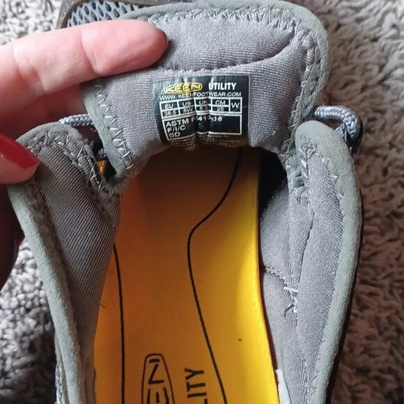 Keen Utility Donna Atlanta Cool II Basso Lavoro Escursionismo ESD Punta Acciaio 8W Nuovo con Scatola