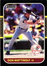 1987 Donruss #52 Don Mattingly