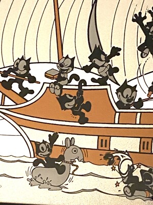 Felix The Cat Ship Mirror Very Rare | eBay