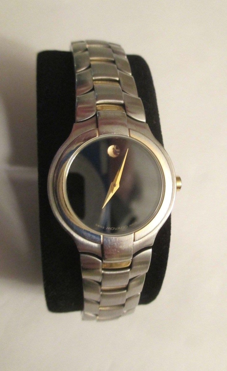 MOVADO MUSEUM WATCH MODEL 81 G4 1852 SAPPHIRE CRYSTAL IN SUPEERB