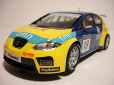SCX Original Analogue Seat Leon DTM Tiago Monteiro 1/32 scale slot car wrong box