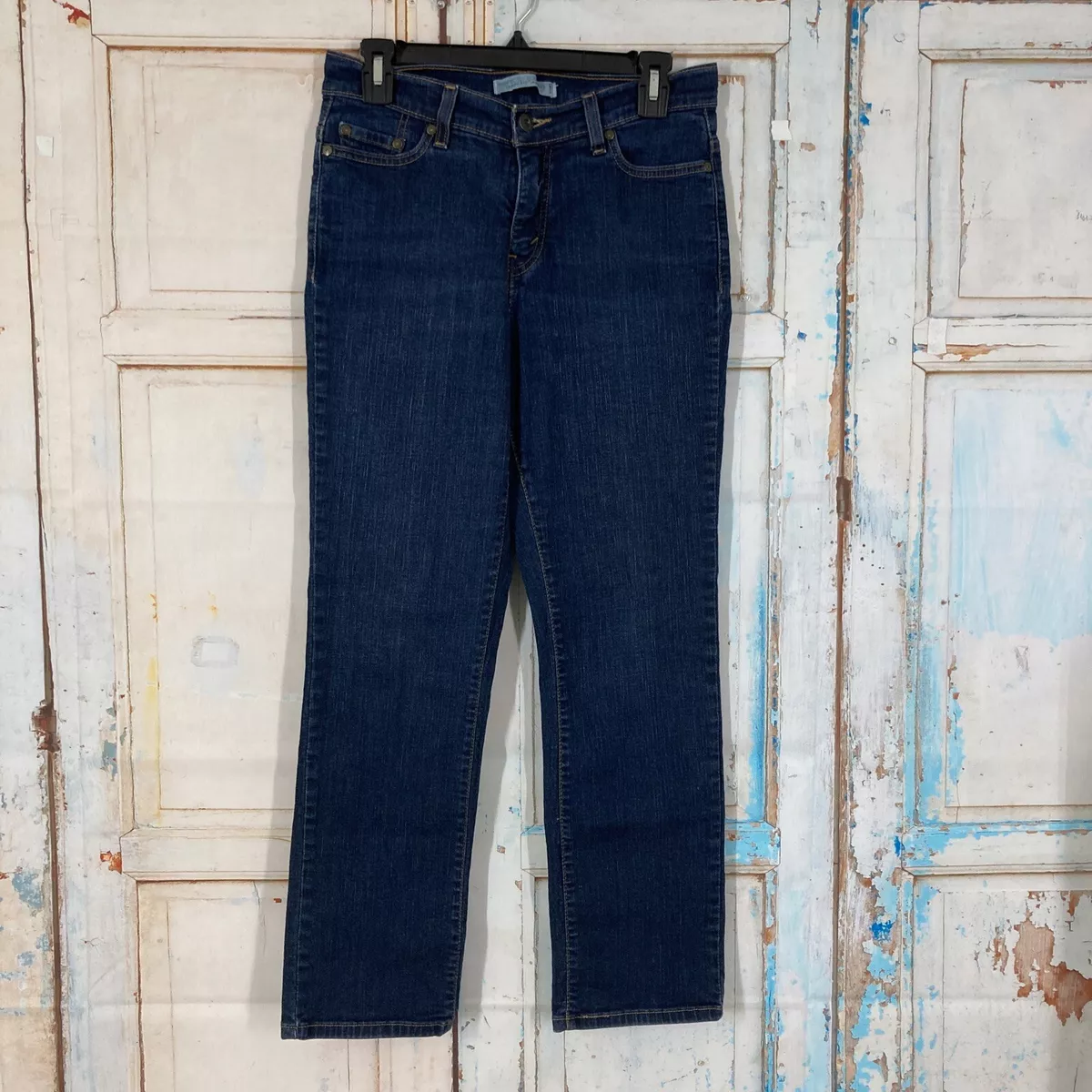 Levi's 512 perfectly slimming online straight leg jeans