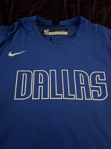 🔥Maglia da tiro Nike NBA Dallas Mavericks Warm Up rilasciata dal giocatore 2XL AV0928-480 - Foto 2 di 8