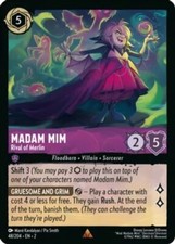 1x Madam Mim - Rival of Merlin - 48/204 - Rare - Cold Foil NM-Mint Lorcana: Set