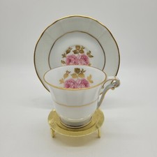 B&C Limoges Roses De France Demitasse Footed ...