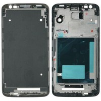 Lg Optimus G2 D802 Frame Cover Housing + Adhesive For Display, Black