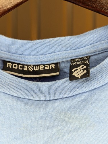 Vintage Rocawear Long Sleeve Shirt Boys Medium 10-12 Jersey Rap Hiphop Children - Picture 4 of 5