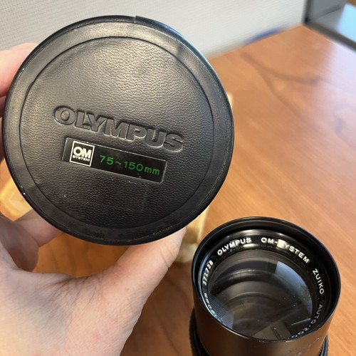Vintage Olympus Zuiko 75-150mm f/4 Manual Zoom Lens OM-System OM CPL Filter/case - Picture 5 of 9