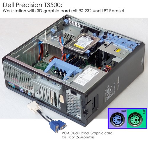 ORDENADOR DELL T3500 CPU INTEL XEON CPU 3D TARJETA GRÁFICA DOOM CIVILIZATION PRINCE - Imagen 4 de 9