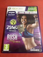 GIOCO VIDEOGIOCO XBOX 360 Zumba Fitness RUSH KINECT PERDI PESO COMPLETO ITA