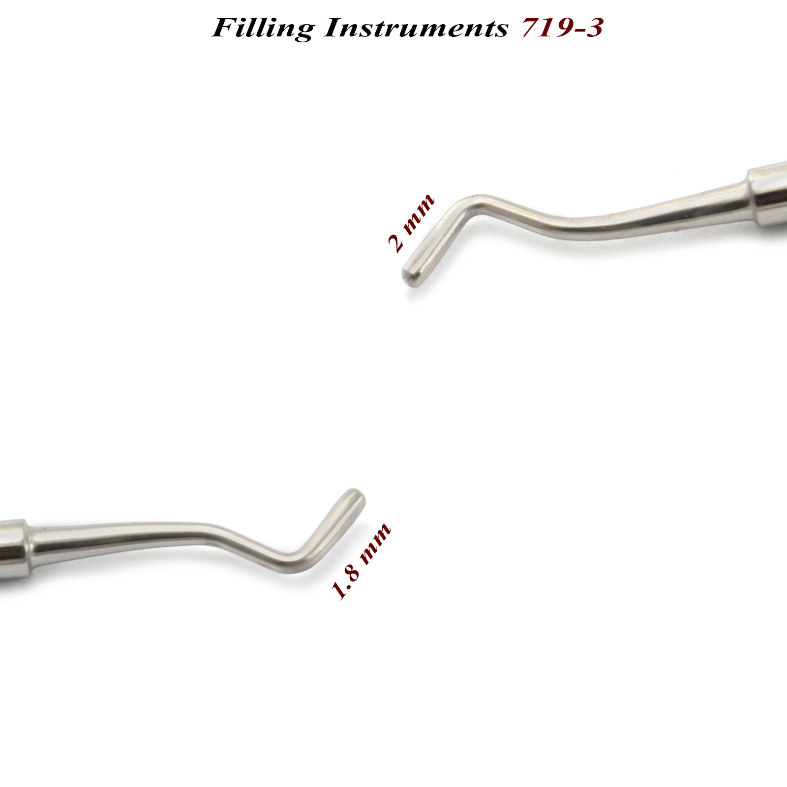 Dental Filling Instrument 719-3 Dental Amalgam Composite Plastic Filling Tool CE