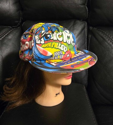 Moschino Cap Hat With Cool Pop art Print Size M Excellent