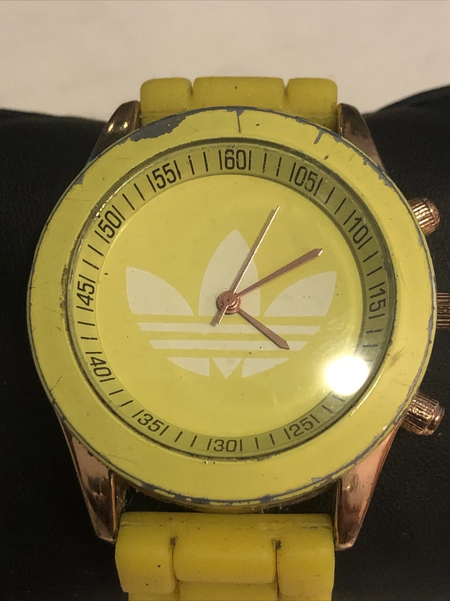 Adidas hotsell yellow watch