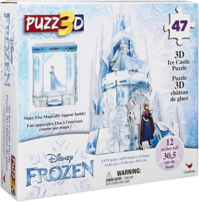 Cardinal Disney Frozen 2 Puzz 3D 47-Piece Plastic Hologram Puzzle