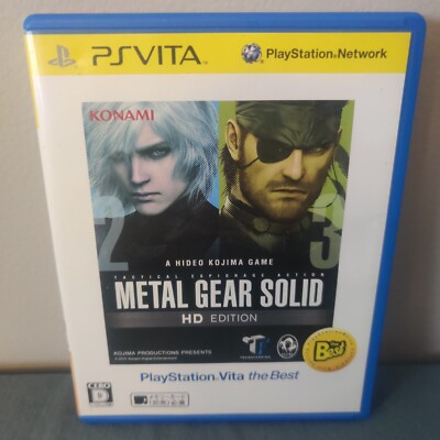 Metal Gear Solid The Best HD Edition PS VITA Japanese Import Canadian Seller
