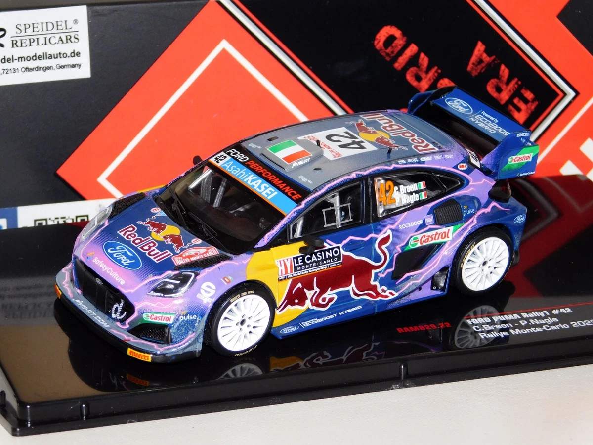 1/43 FORD Puma Rally 1 N°19 Monte Carlo 2022