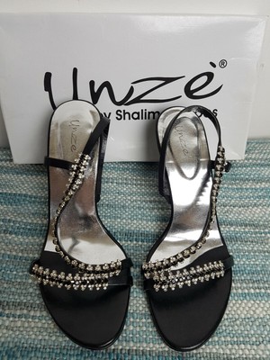 shoe department silver heels