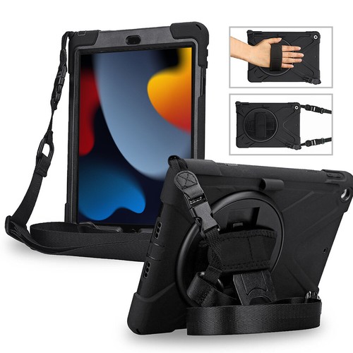 For Apple iPad Case 9th 8th 7th 6th 5th Gen Air 4 3 Mini 6 Kids Shockproof Cover - Picture 3 of 15