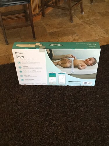 Almohadilla y báscula cambiadora inteligente Hatch Baby Grow ~ peso de seguimiento, alimentación +++ NUEVO - Imagen 5 de 5