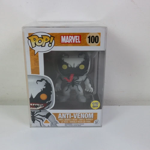 FUNKO POP MARVEL 100 ANTI-VENOM GLOWS IN THE DARK ERRORE STAMPA