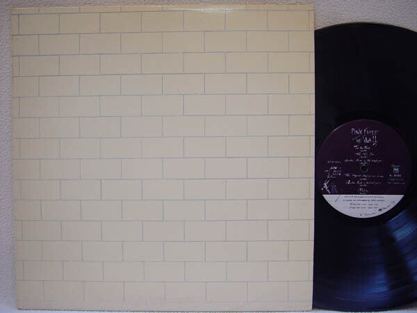PINK FLOYD - The Wall LP (1st US Pressing on COLUMBIA, Gilmour Credits)