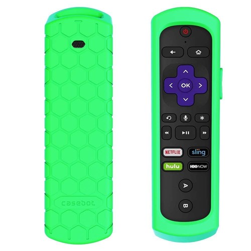 Silicone Case Anti Slip Shock Proof Cover For Roku Ultra / Roku 4 3 2 1 Remote - Picture 1 of 42