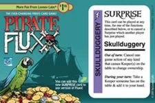Pirate Fluxx: Skullduggery Promo Card Looney Labs