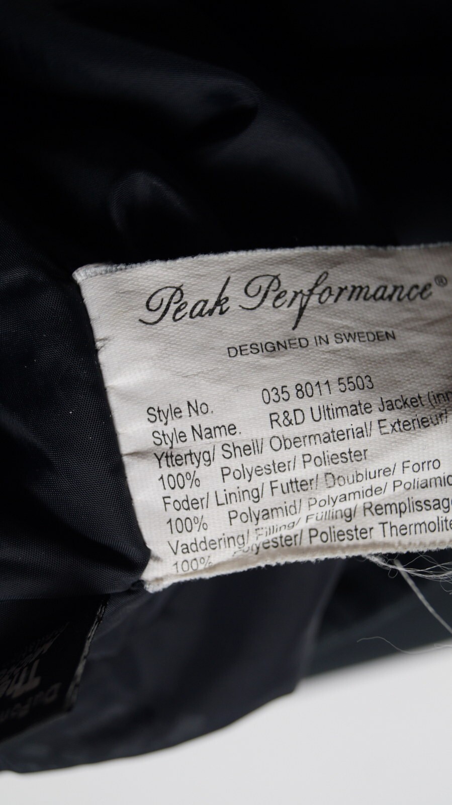 PEAK PERFORMANCE THERMOLITE MICRO INSULATION Men … - image 7