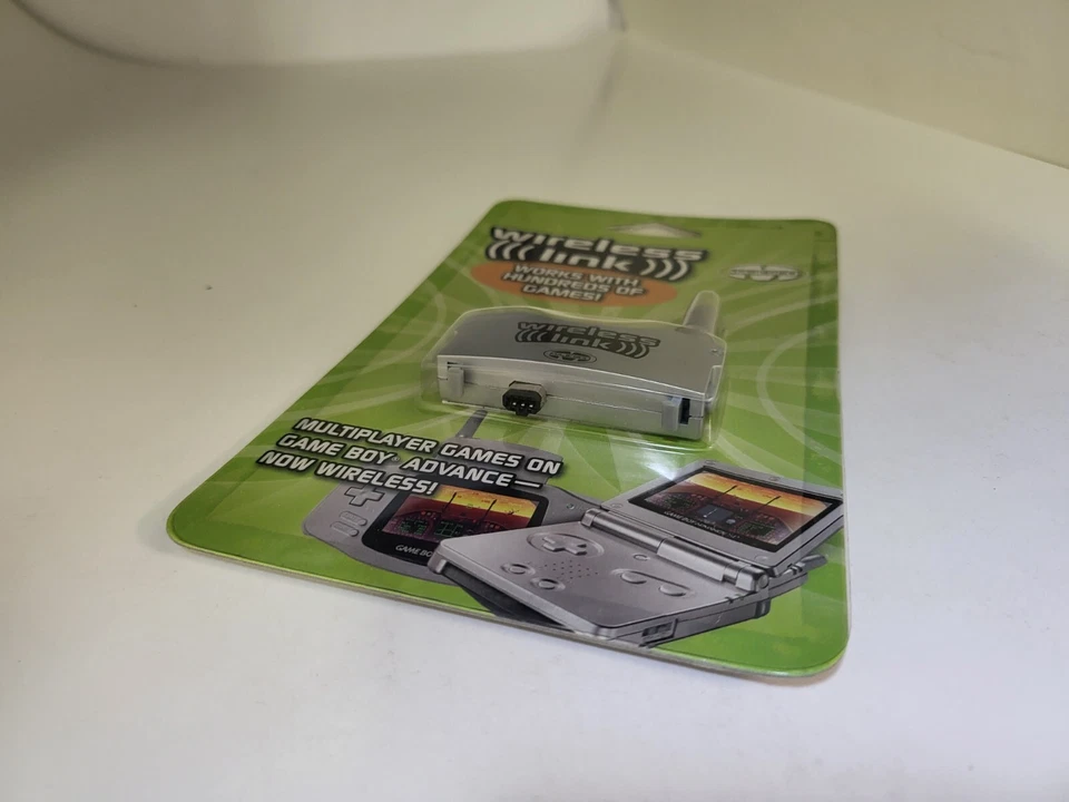 NUEVO Adaptador de enlace inalámbrico para GBA GameBoy Advance Majesco 2004 sellado de fábrica Foto 3 de 4