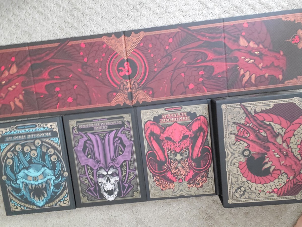 D&D 5e Deluxe Collector's Edition Boxed Set Limited Edition Rule
