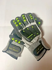 Ironwear 4891 - Large - Impact Resistant Gloves - Gray/White -  Cut 3 - New