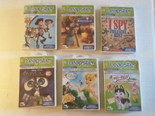 Lot Of 6 Different Leapster Learning Game Untested Working Good Condition