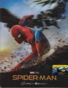 Spider Man Homecoming Filmarena 4k3d Steelbook 5a Wlenti Card