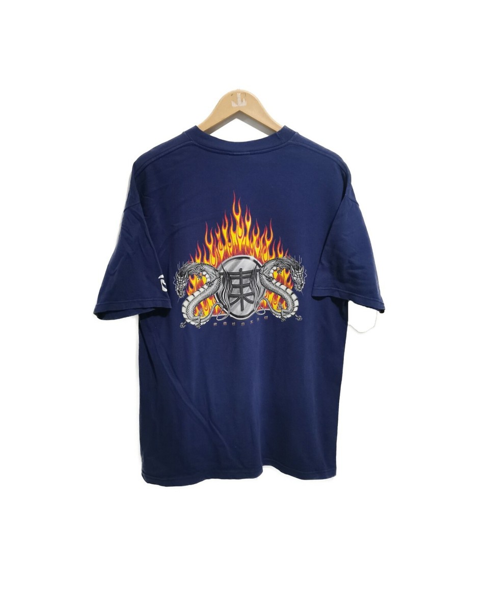 Vintage 90's RedSand Skateboard Double Dragon T shirt | eBay