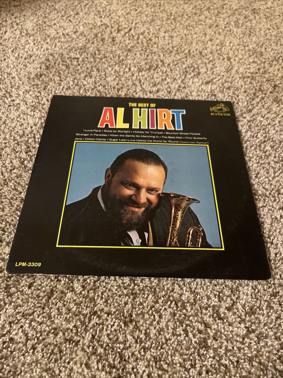 Vintage 1965 Al Hirt – The Best Of Al Hirt LSP-3309 Vinyl 33 1/3 Record & Sleeve