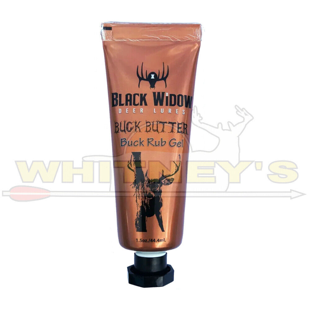 Black Widow Deer Lures Buck Butter Forehead Gland Gel 1.5oz. SPL0847