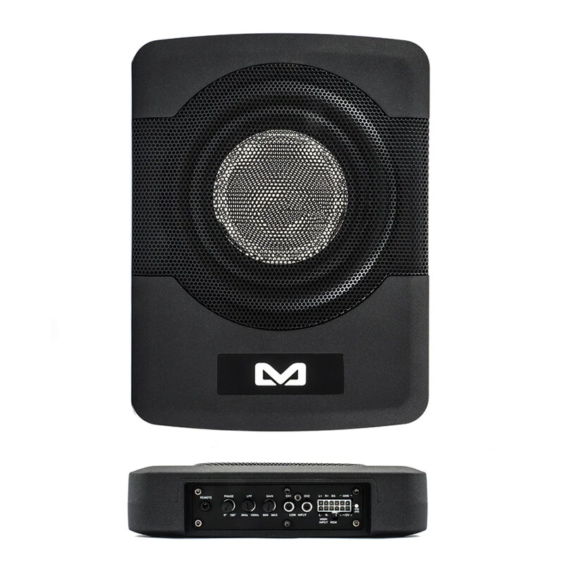 Ampire Active8-SL Aktiv Subwoofer 20cm 8" 400 Watt Untersitz nur 5,5cm Hoch 8-SL - Bild 3 von 4