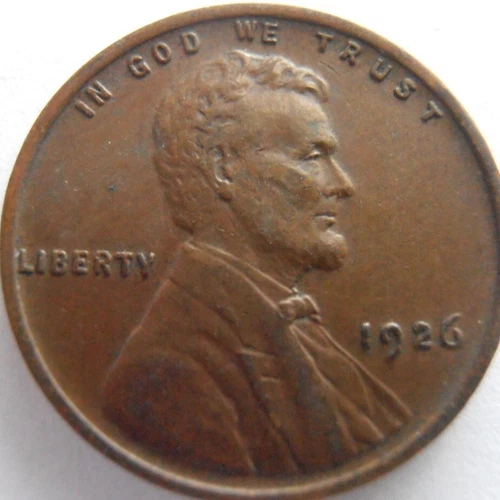 1926 P Lincoln Cent, AU (26PJE2)