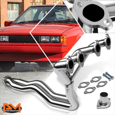 For 76-92 VW Cabriolet/Scirocco/GTI Mk1/17 1.6/1.8 S.Steel 4-2-1 Exhaust Header
