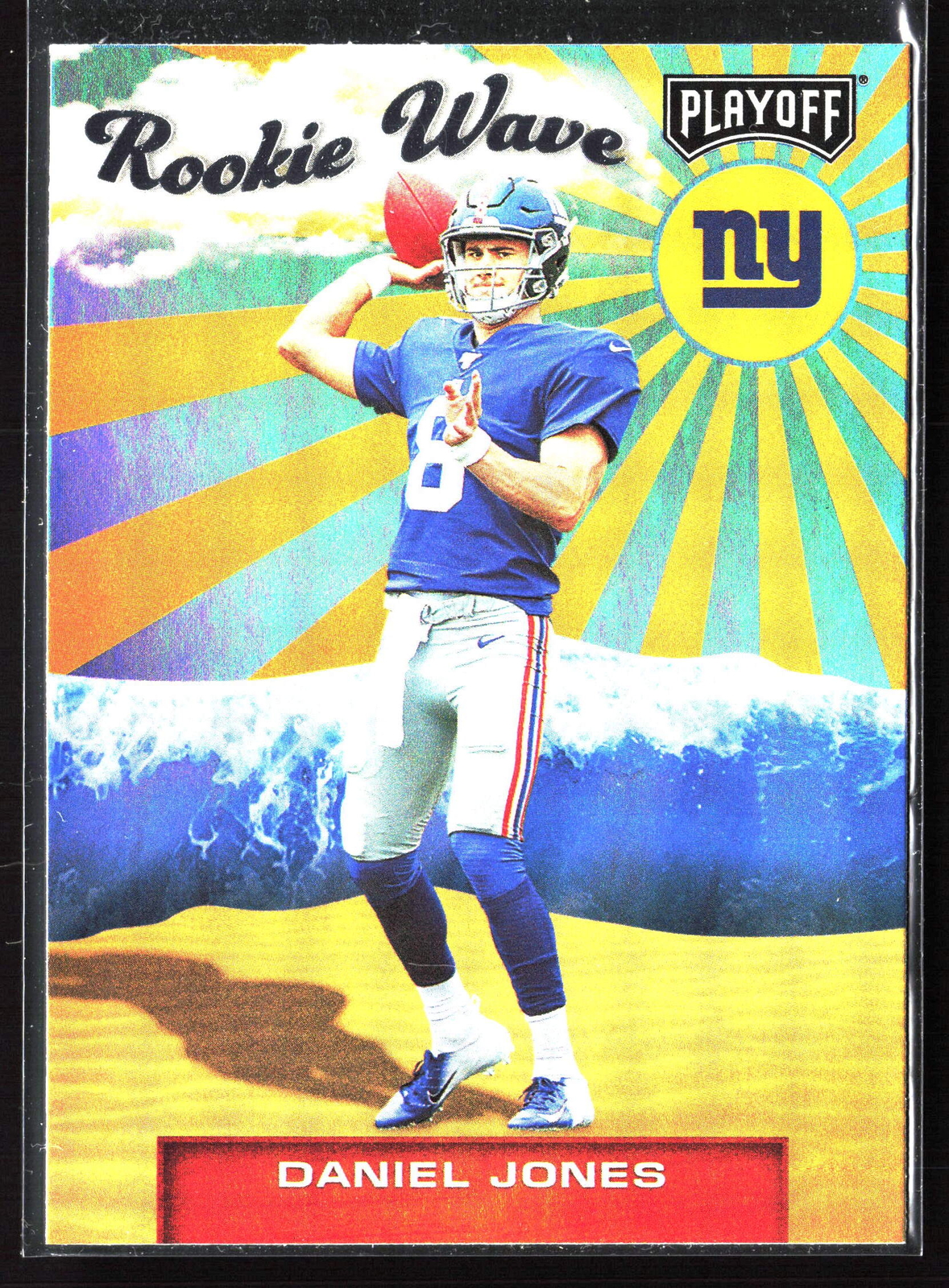 2019 Panini Playoff #2 Daniel Jones Rookie Wave