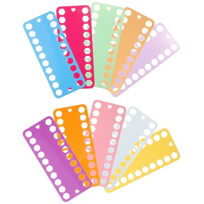  10Pcs Plastic Cross Stitch Thread Holder Embroidery Floss Organizer Winding